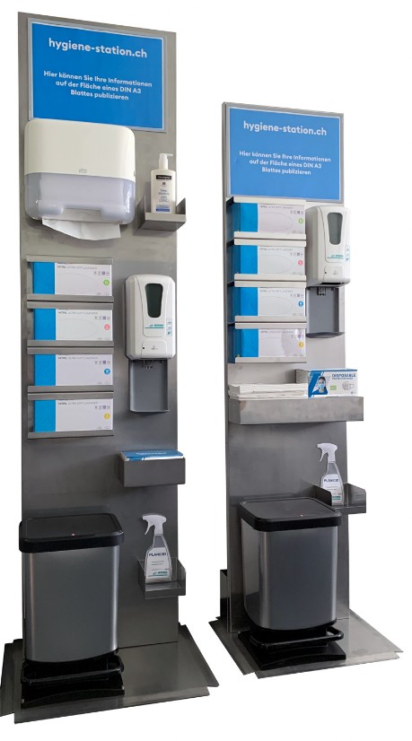 Hygienestation, Hygiene Station Modelle 1-4