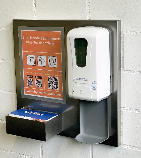 Hygienestation Modell 6 Wandmodell Hygienestation Modell 6 Wandmodell
